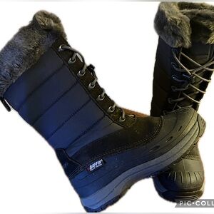 Baffin Iceland Drift Tall Womens Winter Snow Boot Black US Size 6 DRIF-W004